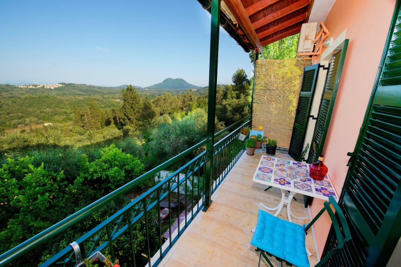 Aurora Apartment Corfu Pelekas Zewnętrze zdjęcie